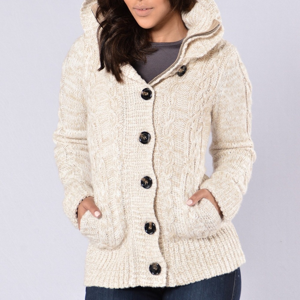 Cold Nights Jacket - Taupe - Medium